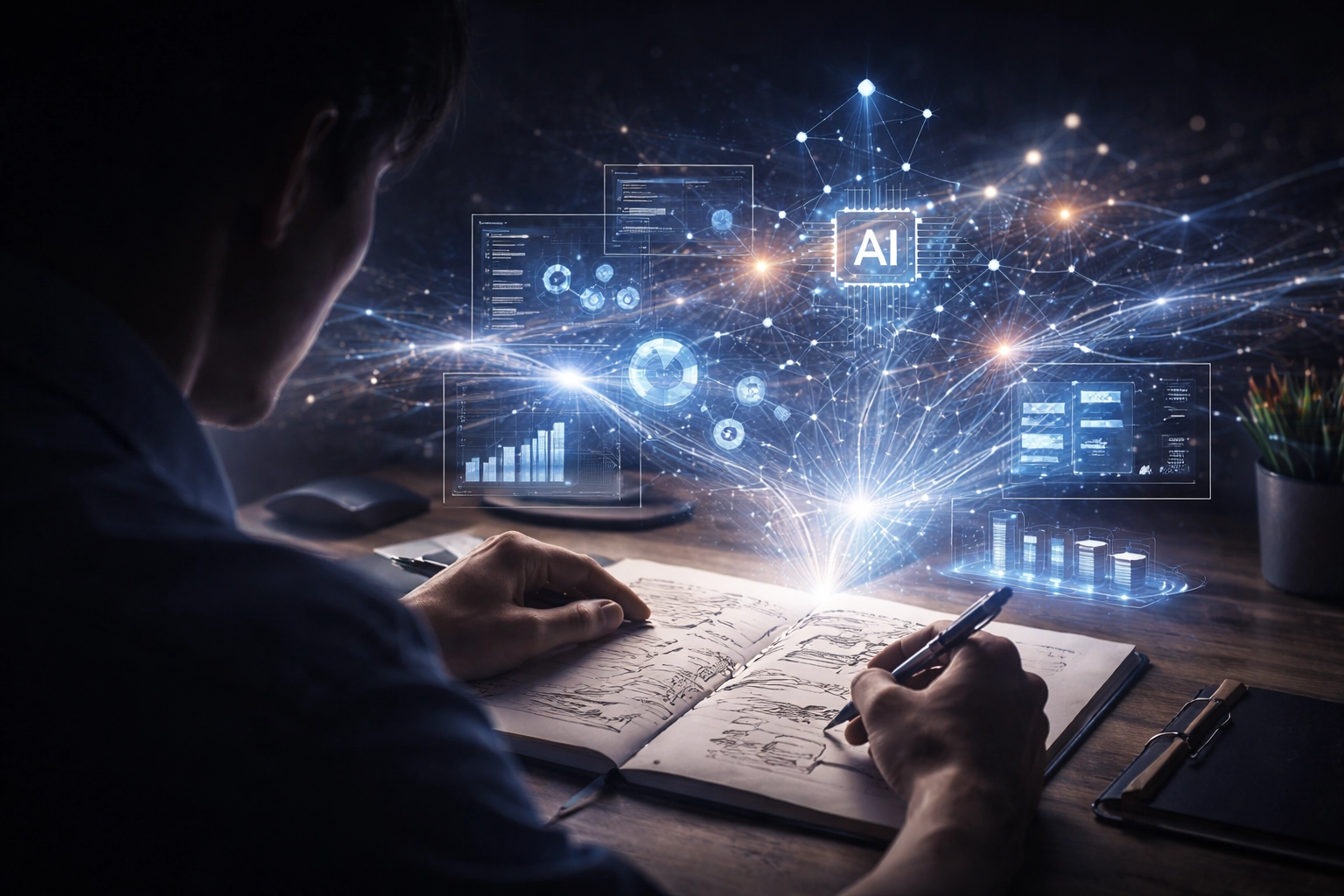 思考と設計から価値を生み出すイメージ